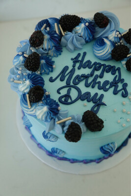 Mother’s Day Boysenberry Cake