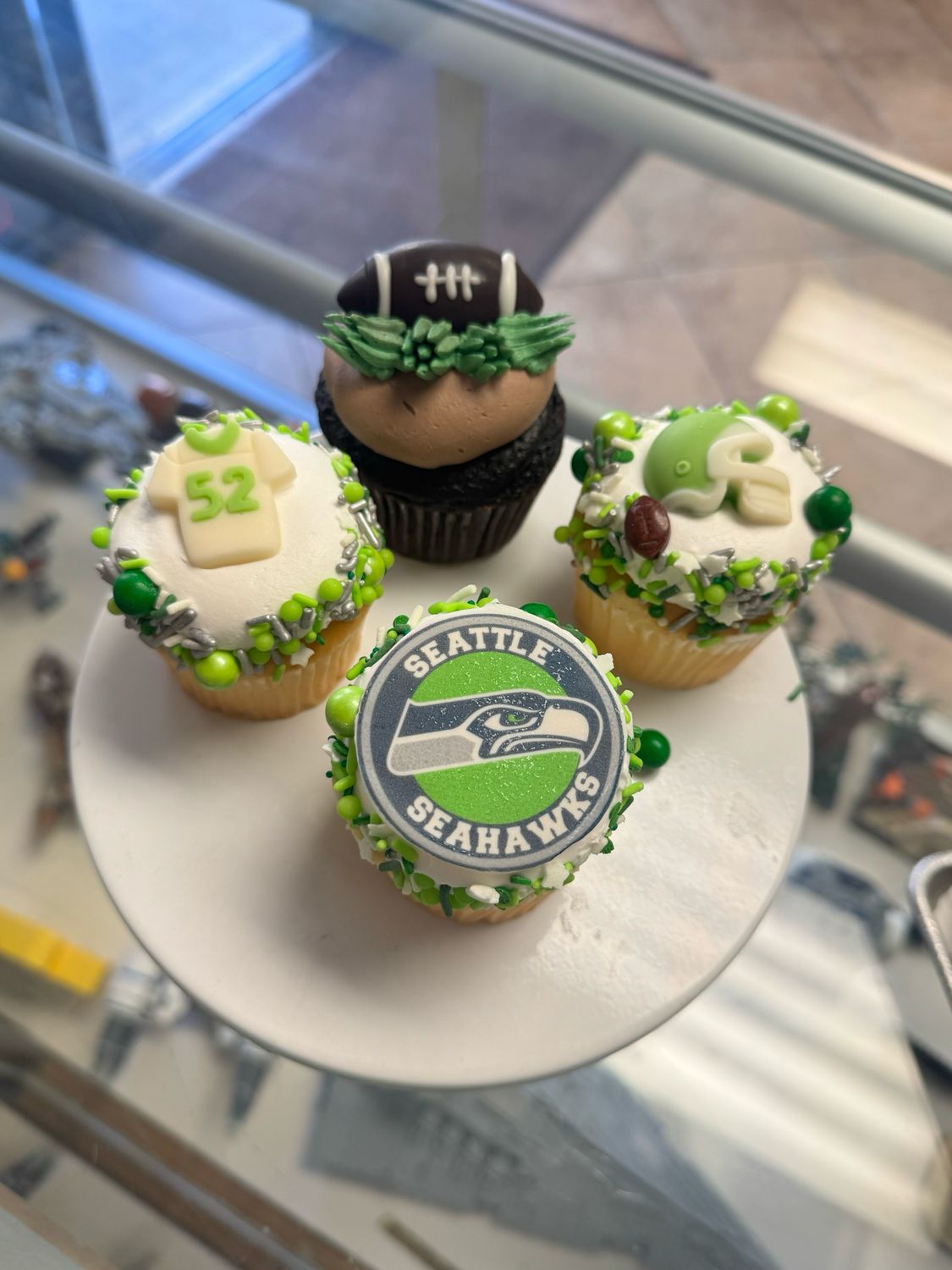 Seahawks Cupcakes