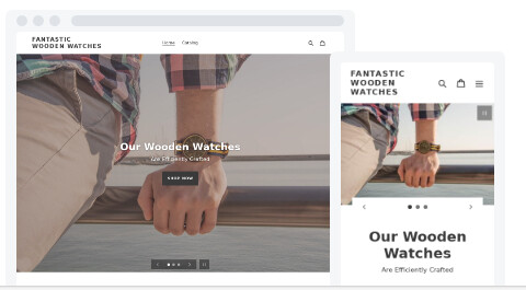 Fantastic Wooden Watches Dropshipping Website 500 Products