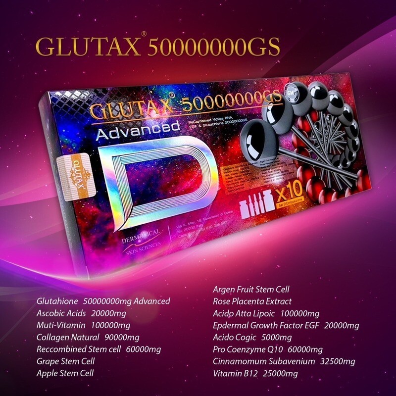 Glutax 50000000GS Advanced Glutathione Injection