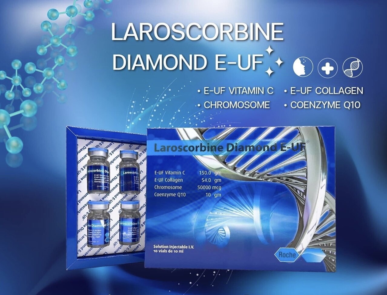Laroscorbine Diamond E UF Collagen Vitamin C Injection