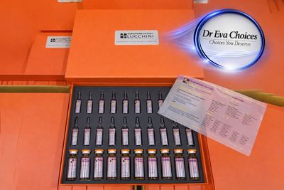 Lucchini Glutathione Peptide PicoCell Brightening Solution Injections, For Skin Whitening