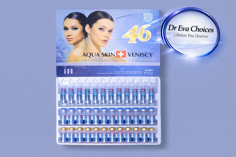 Aqua Skin Veniscy Whitening Injections – The Ultimate Solution for Fairer, Brighter, and Healthier Skin