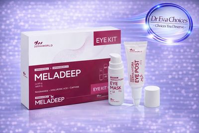 meladeep eye kit مجموعة المقشر ميلاديب المخصصة للعين