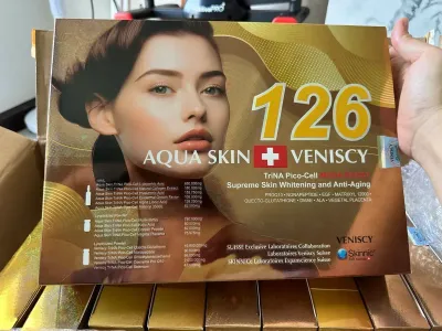 Aqua Skin Vensicy 126 Trina Pico Cell Glutathione Injection – Advanced Whitening &amp; Rejuvenation