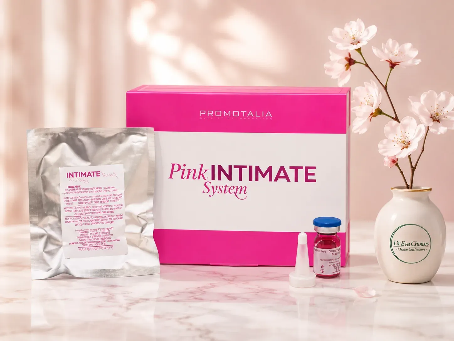 PromoItalia Pink Intimate System Whitening for Sensitive Areas 5 vails