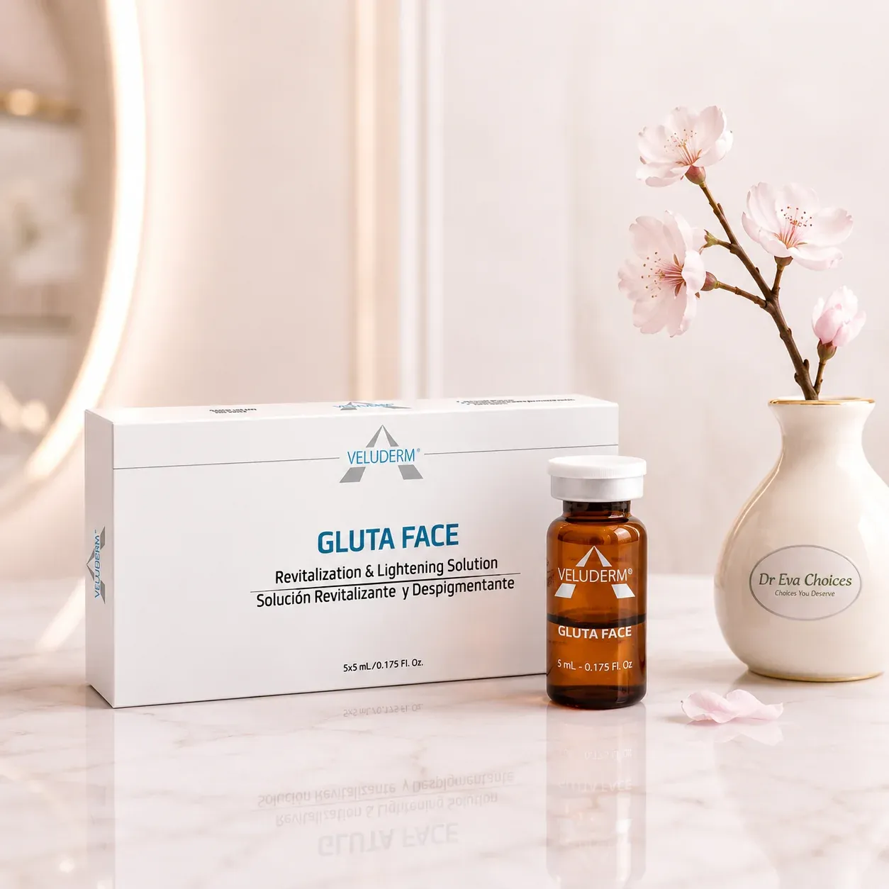 VELUDERM Glutaface box 5X5ml