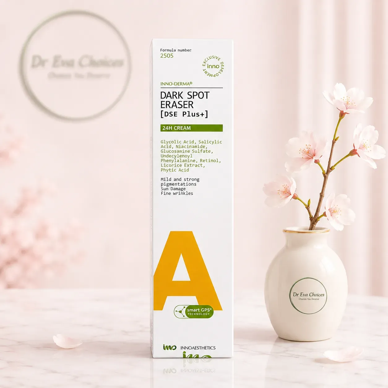 Innoaesthetics Dark Spot Eraser (DSE Plus+) Daily Treatment for Facial Brown Spots
