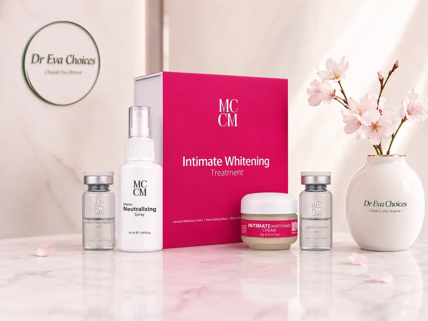 MCCM Medical Cosmetics – Traitement Blanchiment Intime