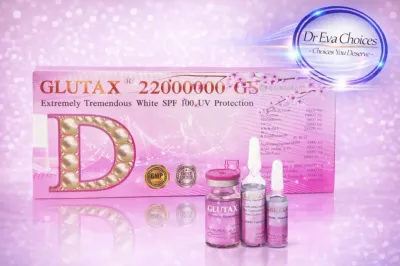 Glutax 22000000gs Extremely Tremendous White Glutathione Skin Whitening Injection
