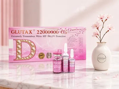 Glutax 22000000gs Extremely Tremendous White Glutathione Skin Whitening Injection