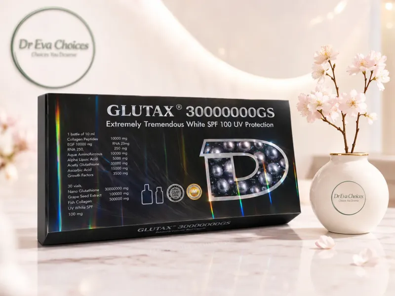 Glutax 30000000GS Extremely Tremendous White – High-Dose Glutathione Injection for Advanced Skin Brightening & Anti-Aging Support Glutax 30000000GS Extremely Tremendous White – High-Dose Glutathione Injection for Advanced Skin Brightening & Anti-Aging Support