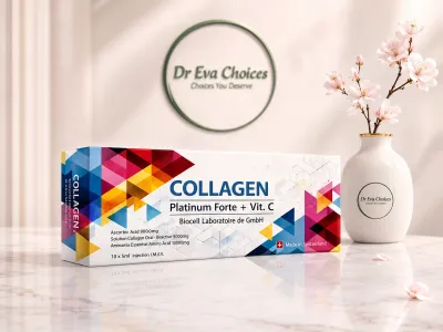 Biocell Collagen Platinum Forte + Vitamin C – The Perfect Synergy with Glutathione Whitening Injections