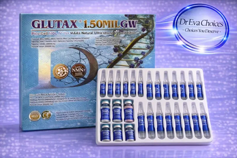Glutax 150 Mil GW Skin Whitening Injections – Advanced Cellular Brightening &amp; Visible Radiance Within Weeks