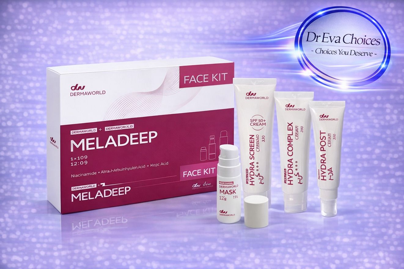 meladeep face kit مجموعة ميلاديب المخصصة للوجه