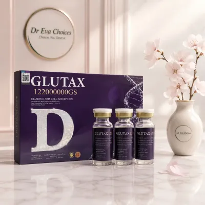 GLUTAX 122,000,000GS DIAMOND NMN – Premium Glutathione Injection for Advanced Skin Brightening &amp; Cellular Rejuvenation