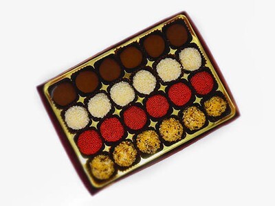 Box of 24 Chocolate Truffles Box of 24 Chocolate Truffles