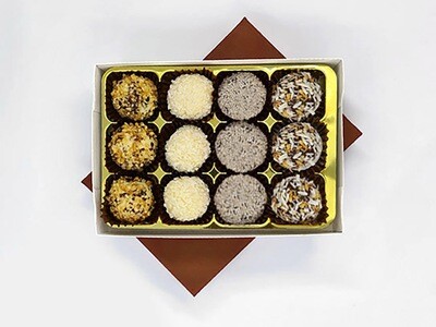 Vegan Truffles - BOX of 12 Vegan Truffles - BOX of 12