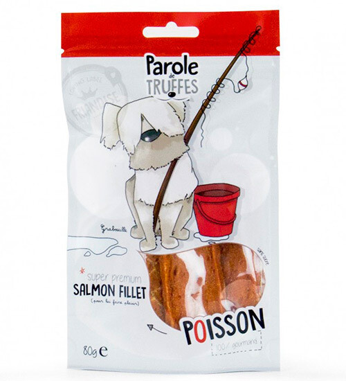 Friandise : Salmon Fillet - Filet de SAUMON - 80g
