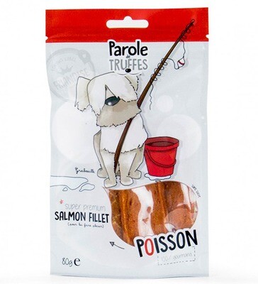 Friandise : Salmon Fillet - Filet de SAUMON - 80g