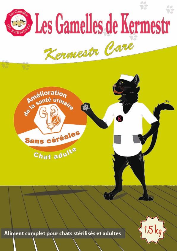 Croquettes sans céréales URINANY CARE pour chat stérilisé -En sachet de 1,5 et 5 kg - à partir de