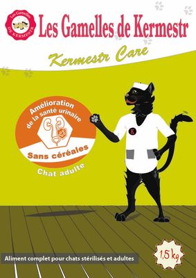 Croquettes sans céréales URINANY CARE pour chat stérilisé -En sachet de 1,5 et 5 kg - à partir de