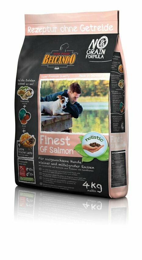 Trockennahrung "Belcando Finest GF Salmon" 4 kg