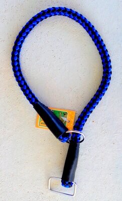 Halsband-Würger, 50 cm schwarz/blau
