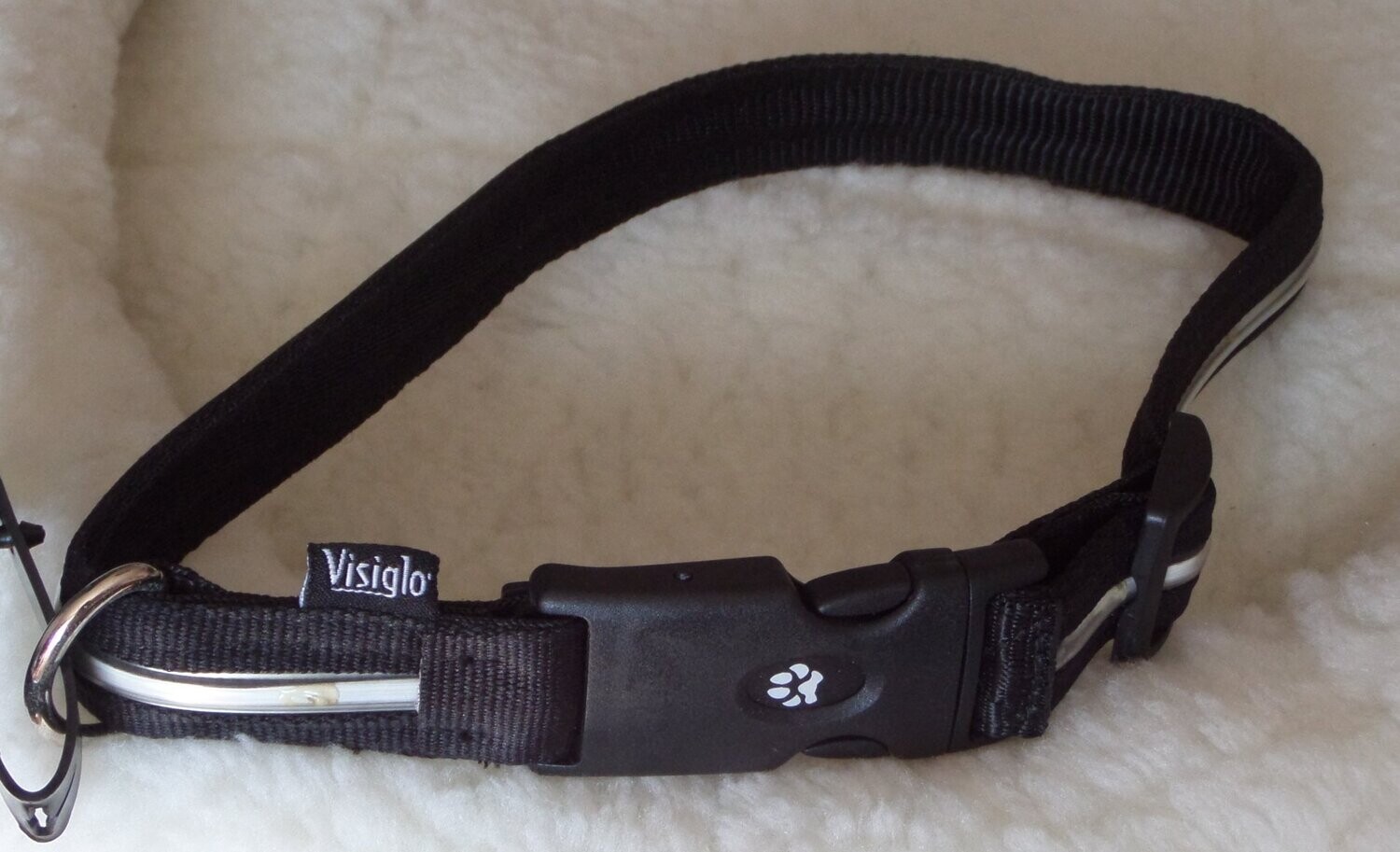 Leuchtendes-Sicherheitshalsband, Gr. L 41-66 cm/25 mm 