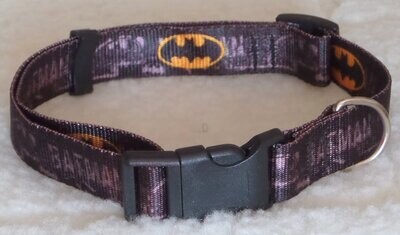 Halsband "Batman" 43-70 cm,/25 mm