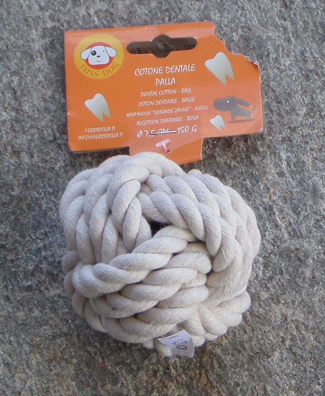 Ball aus Baumwolle, 7,5 cm