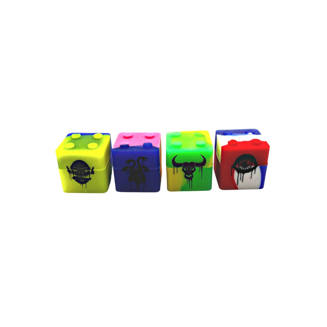 Silicone Lego Cube Container*