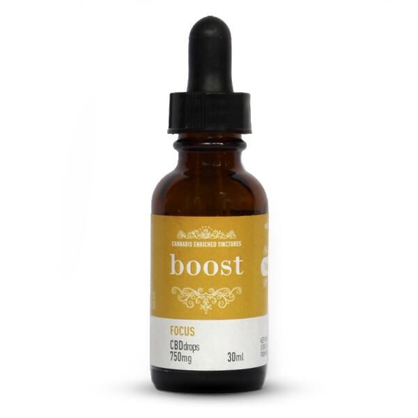 ++Boost - CBD Focus Grapefruit Tincture 750mg*