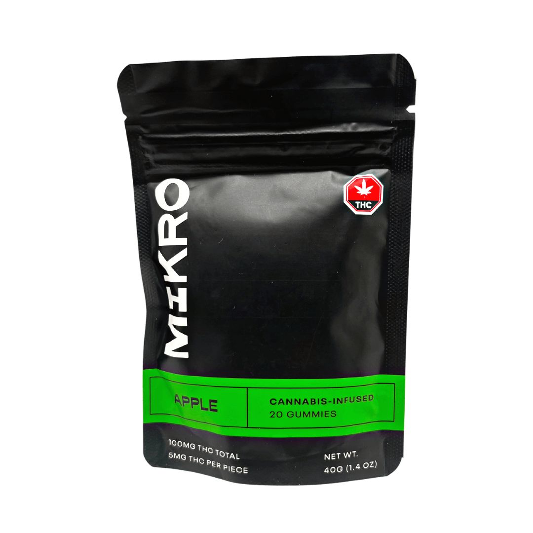 Mikro - 100mg*, Flavour: Apple 100mgTHC