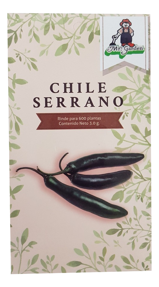 Semilla Chile Serrano