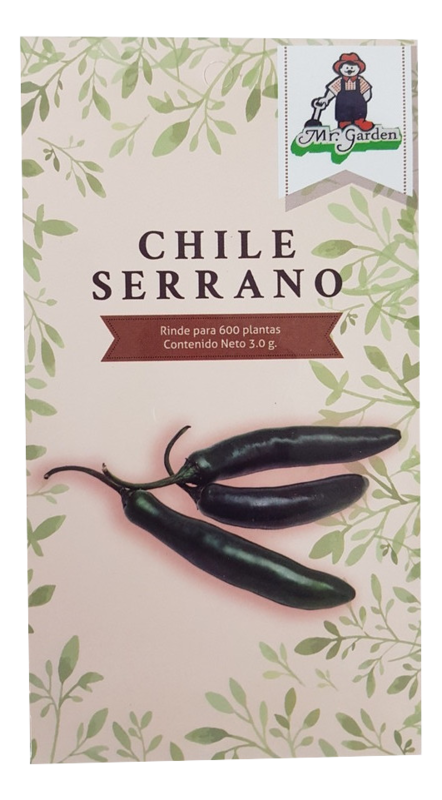 Semilla Chile Serrano