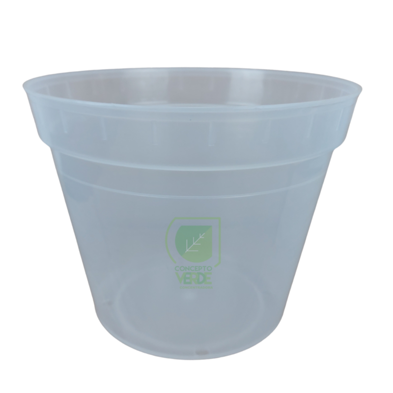 Maceta Transparente 10&quot;