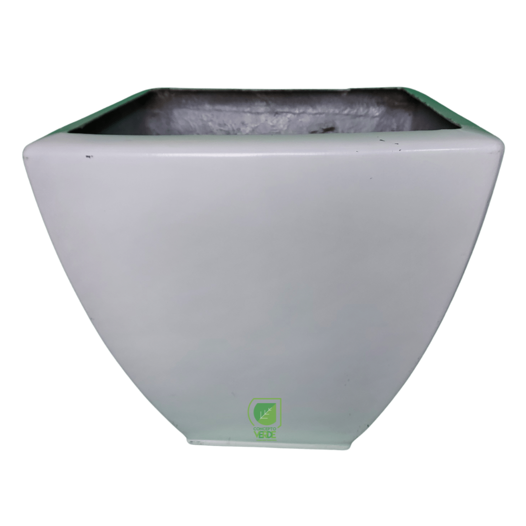 Cóncava Fibra De Vidrio, Color: Blanco, Tamaño: 34L x 30H x 21B