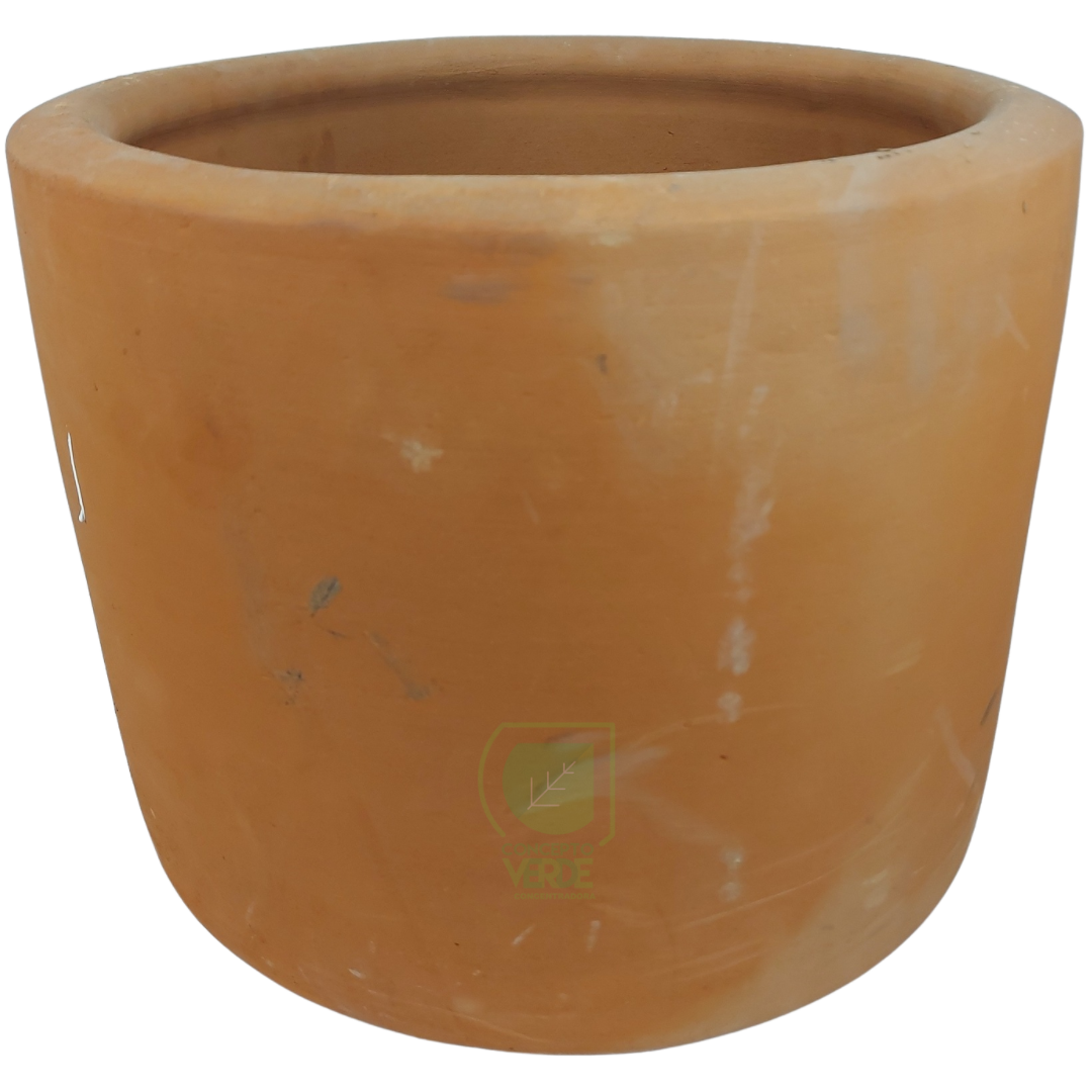 Cilindro De Barro 40x31cm