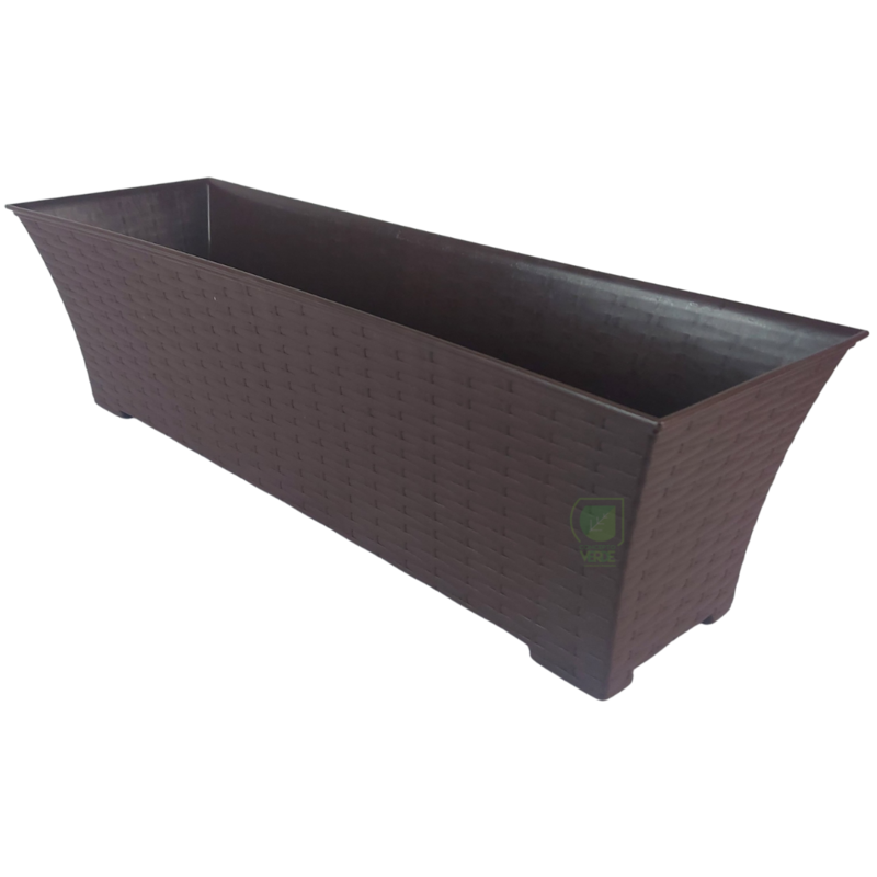 Jardinera Rattan 60x18cm