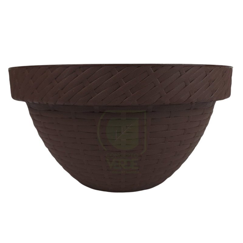 Maceta Pared Rattan (Mediana)