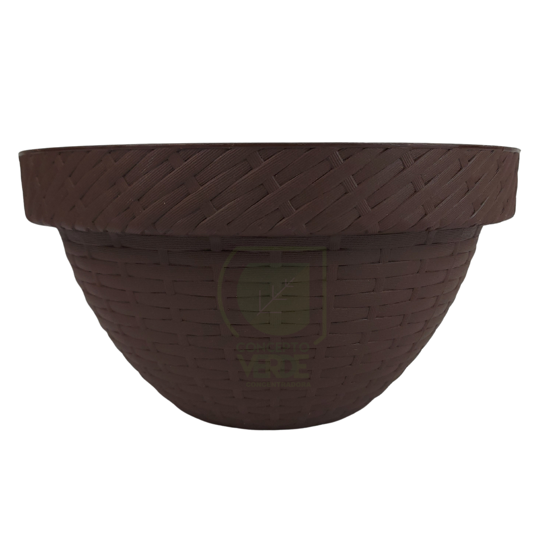 Maceta Pared Rattan (Grande)