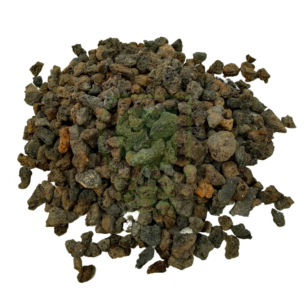 Costal De Tezontle Negro (3 a 4cm)