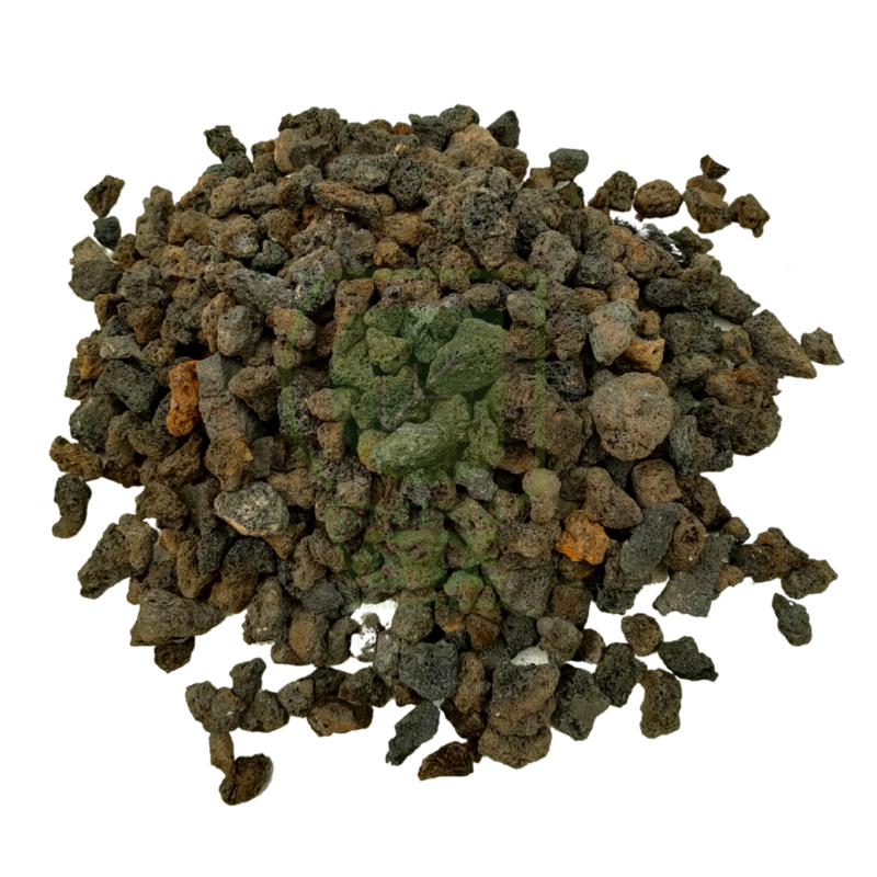 Costal De Tezontle Negro (3 a 4cm)