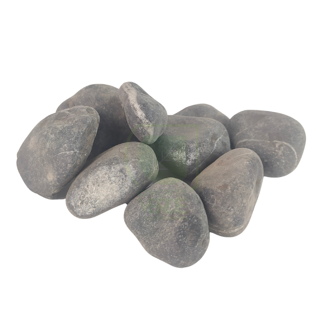 Piedra Negra Pulida Mate 2&quot;