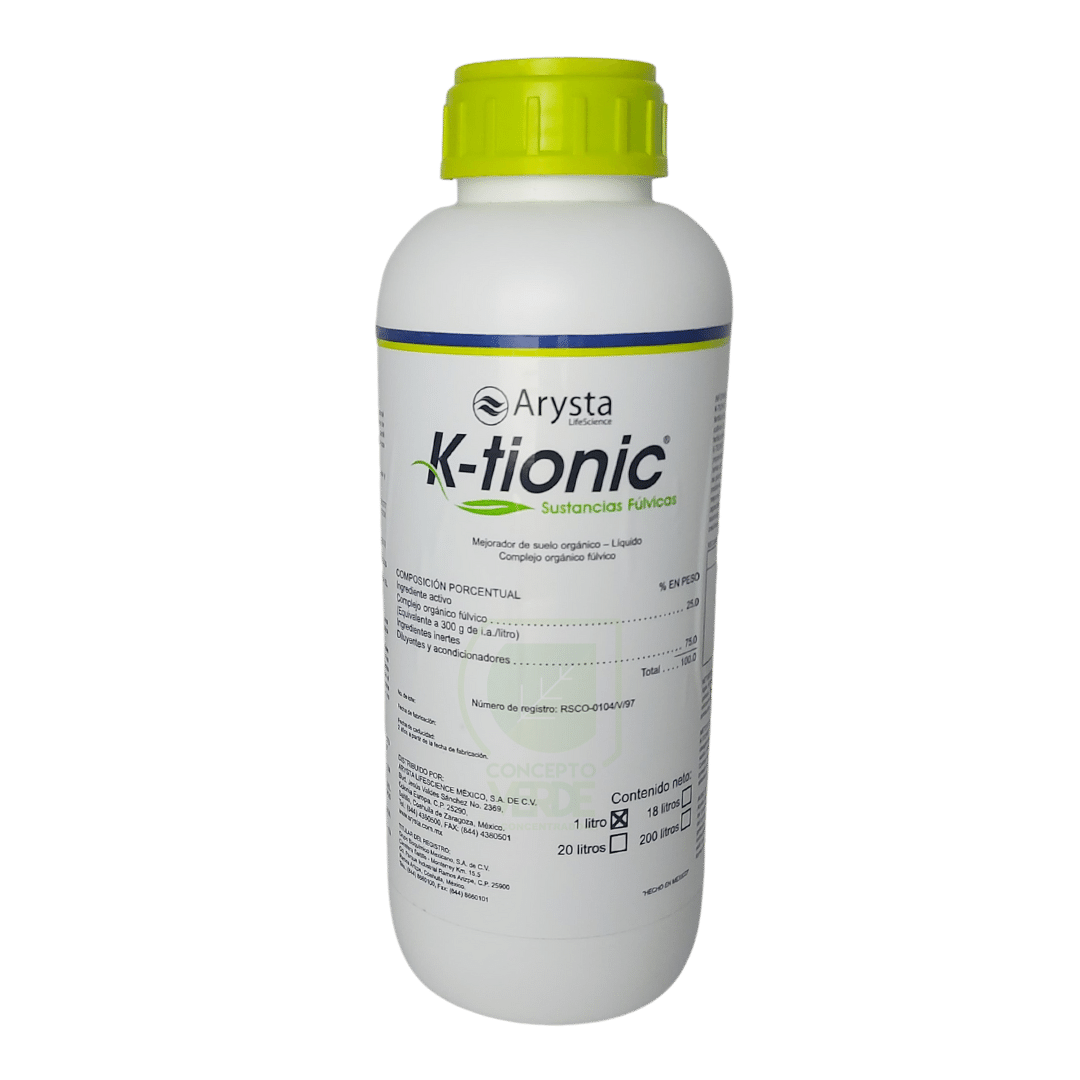 K-tionic (Mejorador de suelo orgánico)