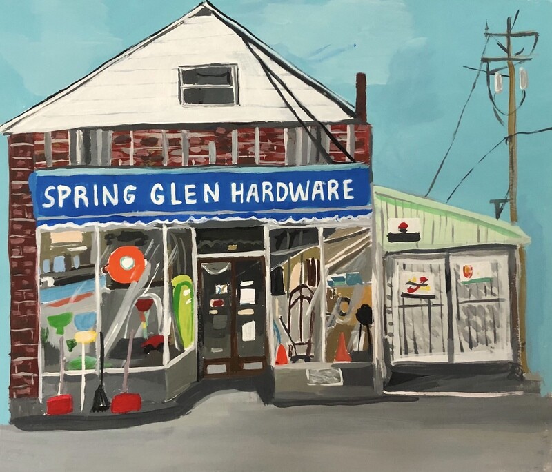 Spring Glen Hardware Print