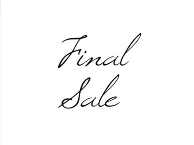 Final Sale