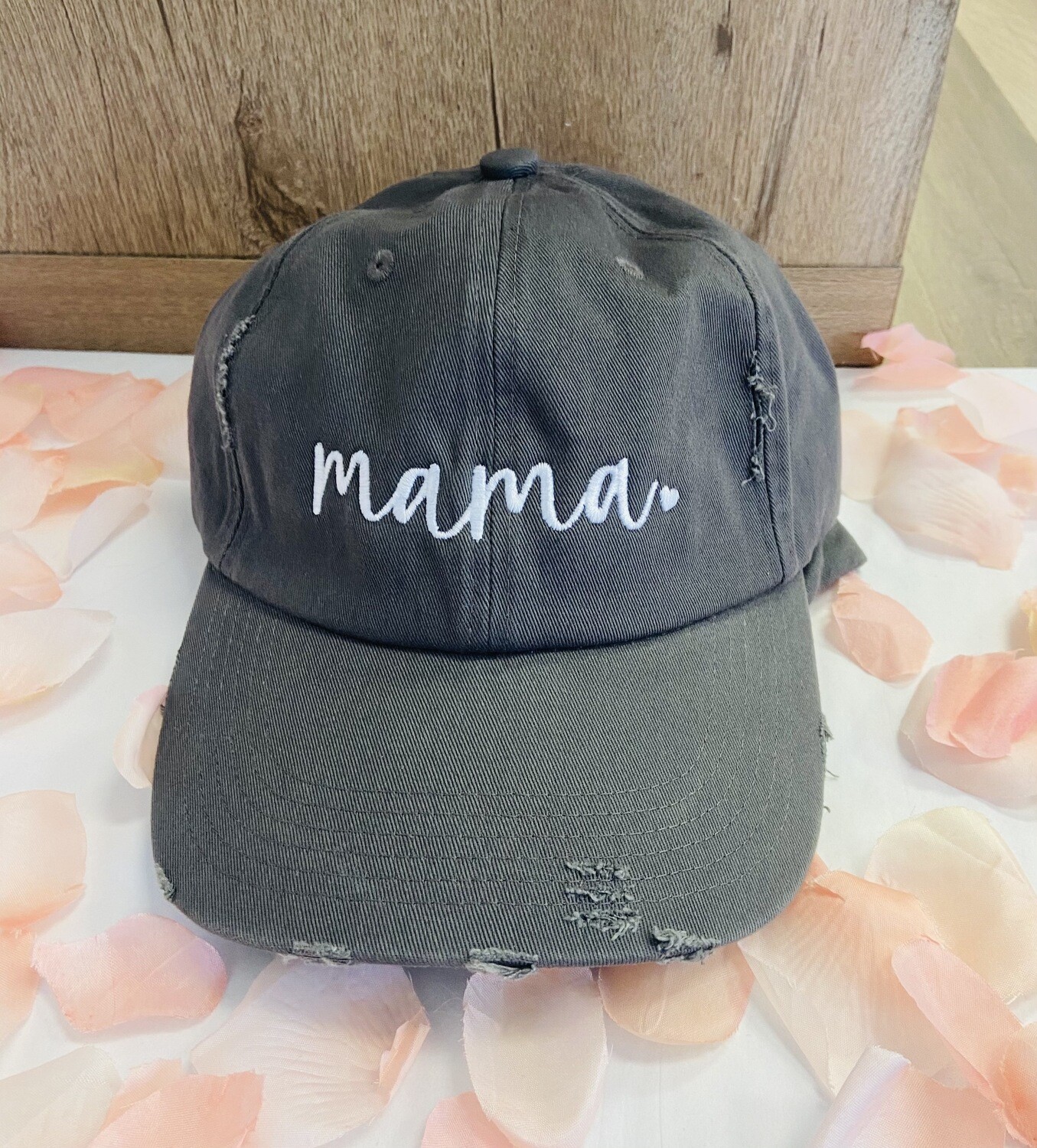 Gray Mama Cap