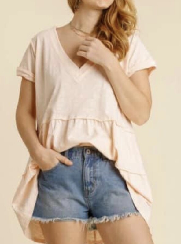 Blushing Tier Top